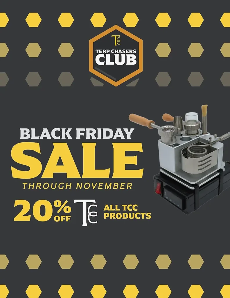 Terp Chasers Club Black Friday 2025 Vape Deals are 20% off