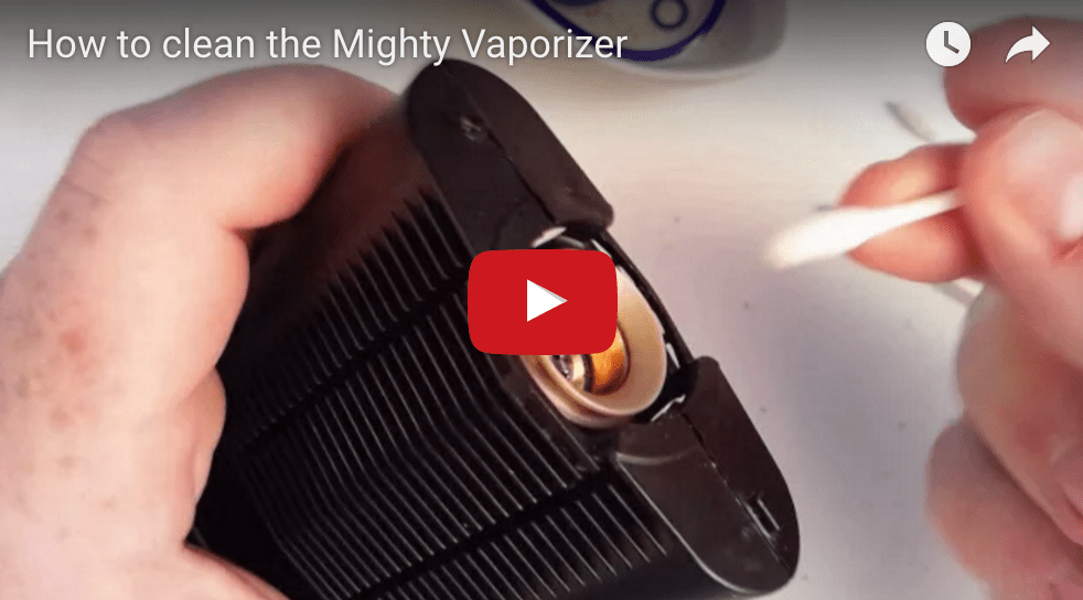 How to clean the Mighty Vaporizer