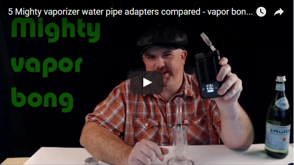 Water Pipe Adapters for the Mighty Vaporizer