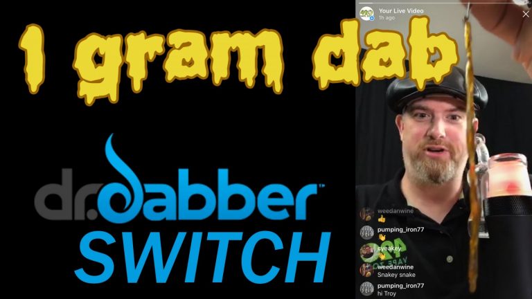 Part One: 1 Gram Dab in the Dr Dabber Switch Induction Dab Rig