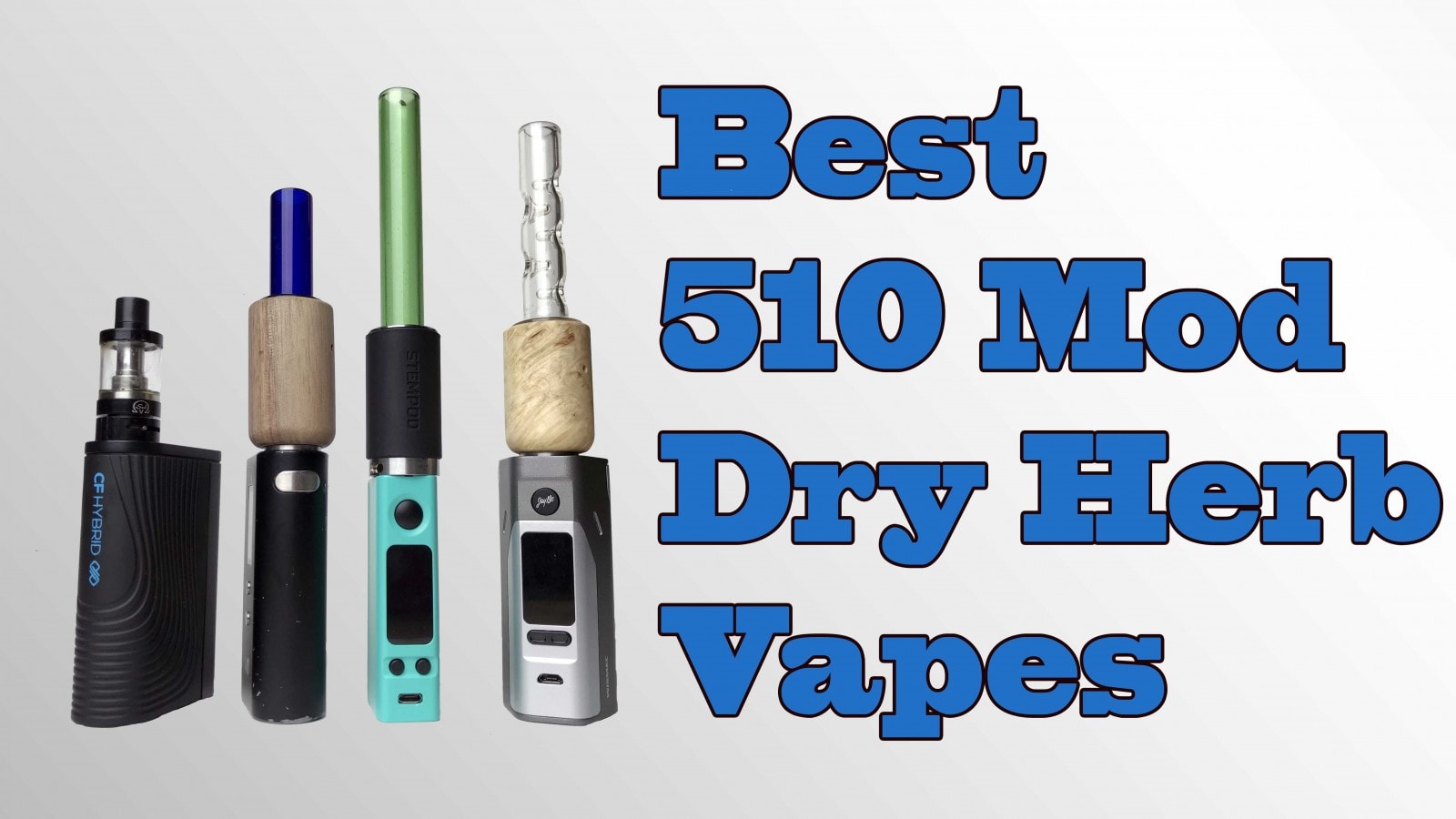 Dry Herb Atomizer ROUNDUP: ALL 510 Dry Herb Tanks Compared