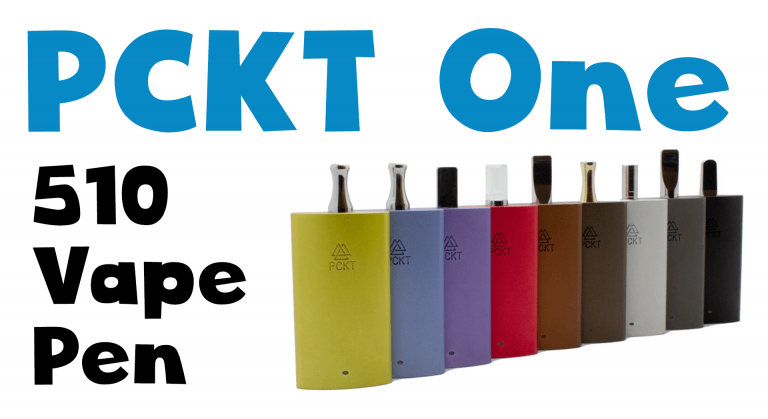 PCKT One 510 Vape Pen for THC Oil Cartridges