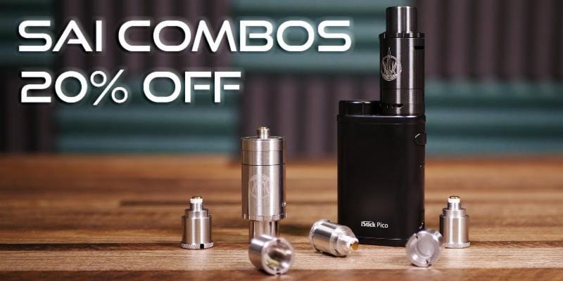 20% Sai Wax Atomizers & Bundles