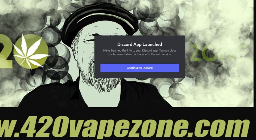 420VapeZone Discord Channel - Join