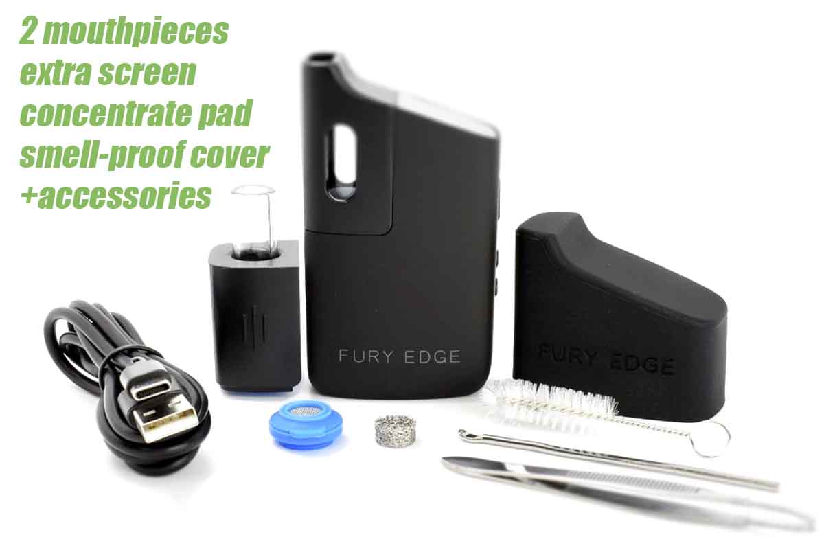 Fury Edge by Healthy Rips 1 Budget Dry Herb Vaporizer