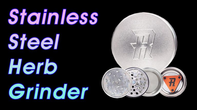 stainless steel herb grinder