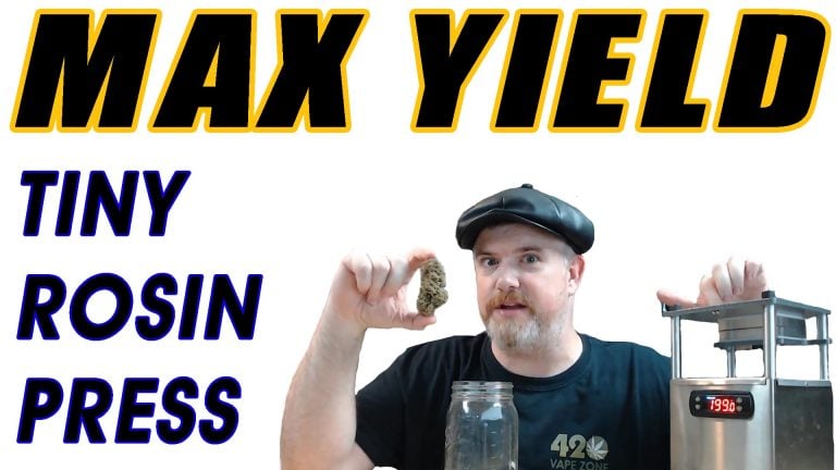 Tips for MAXIMUM ROSIN YIELD with the ROSINBOMB ROCKET