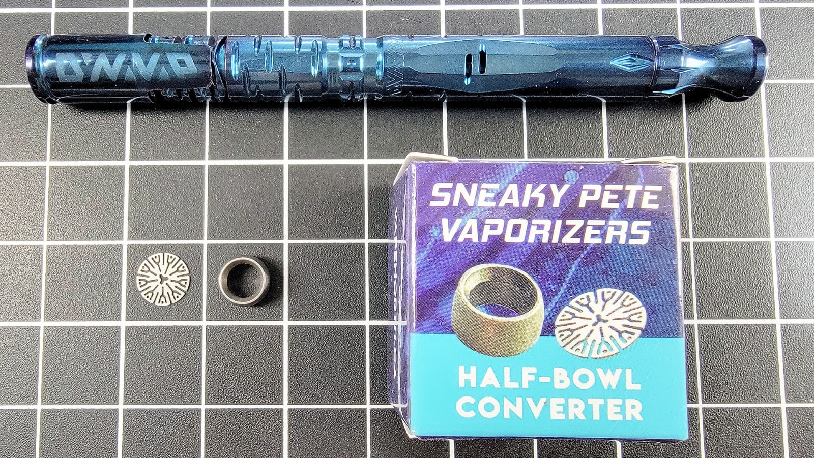 Half Bowl Converter for Dynavap by Sneaky Pete // Microdosing Adapter for the Dynavap Vapcap