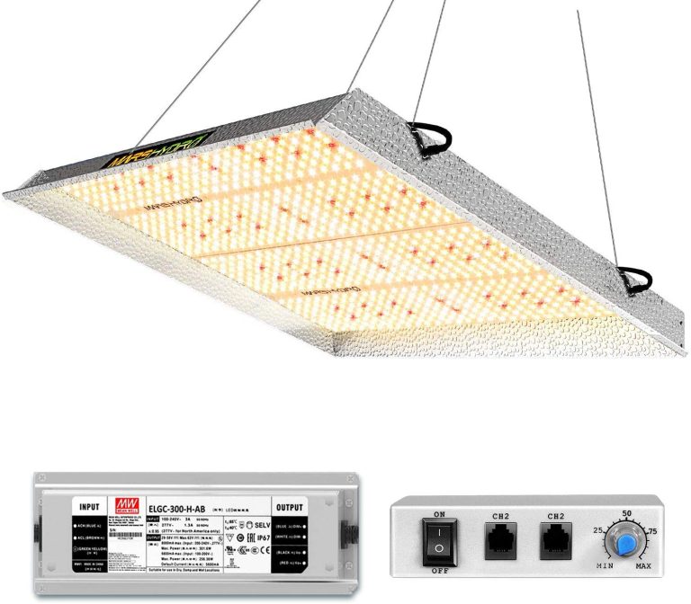 Mars Hydro TS-3000 LED Grow Light Review, Results, and Experience
