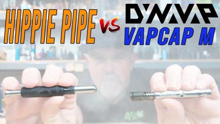 Hippie Pipe is trash: Hippie Pipe vs Dynavap Vape Demo