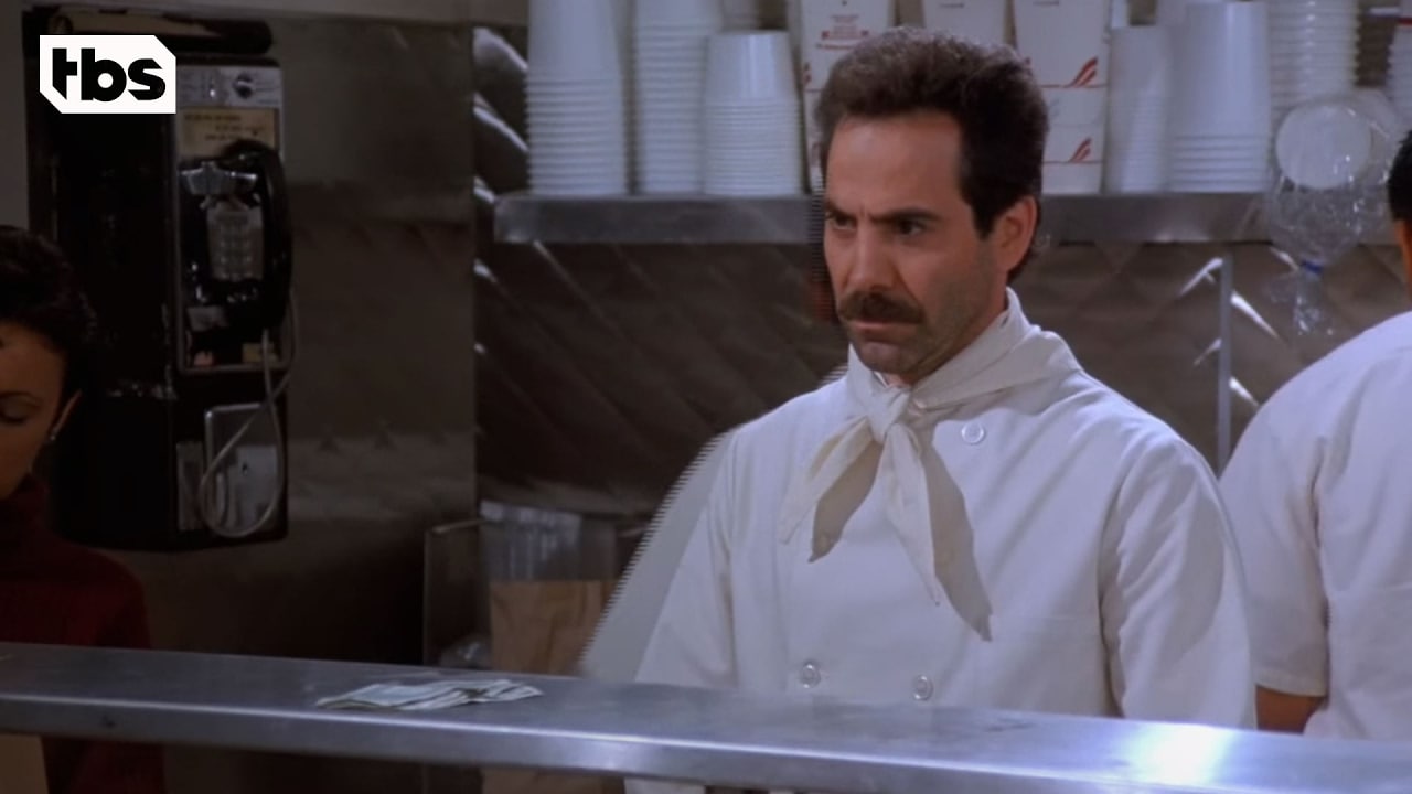 No Anvil Black Friday Soup Nazi Seinfield