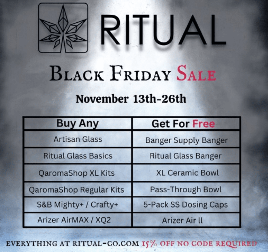 Ritual Black Friday Sale Ad