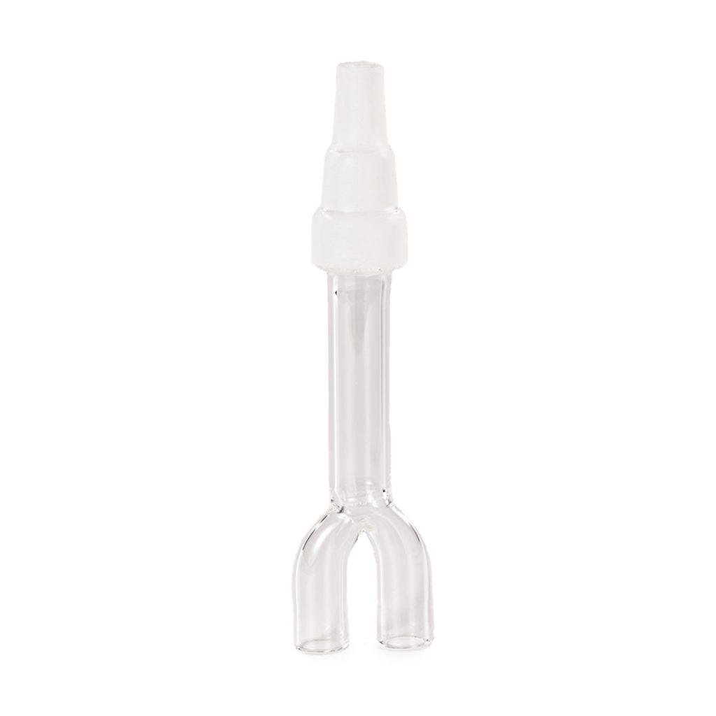 Glass WPA for Dynavap that holds TWO tips instead of one