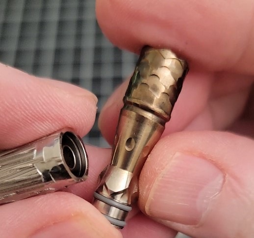 Dynavap M+ Tip is thermally optimized for one-heat-up extractions