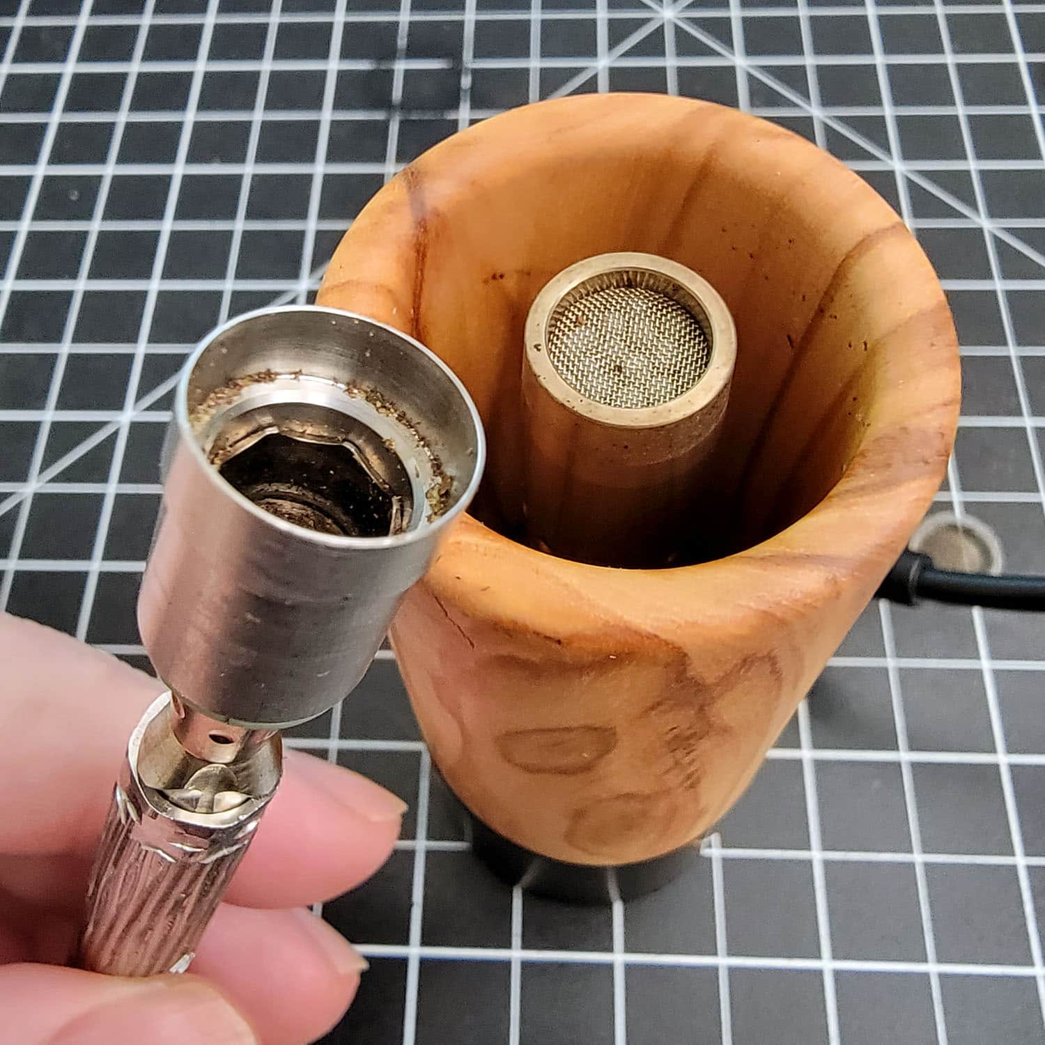 Using the Dynavap as the CouchLog bowl and stem
