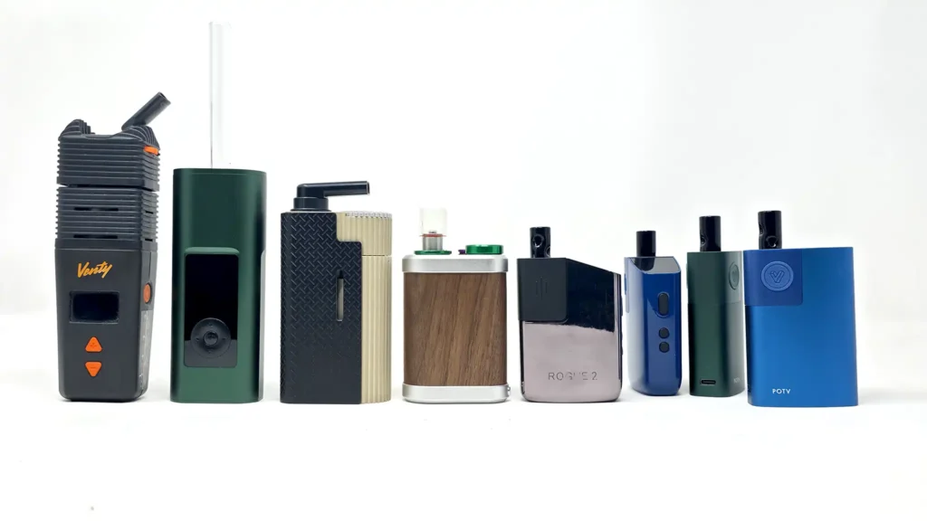 Best Portable Vaporizers of 2026 lined up - Venty, Solo 3, Frolic, Tinymight, Rogue, Fury 3, Lobo