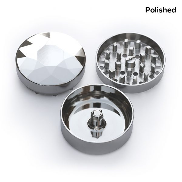 ZAM Stainless Steel 4-Piece Grinder