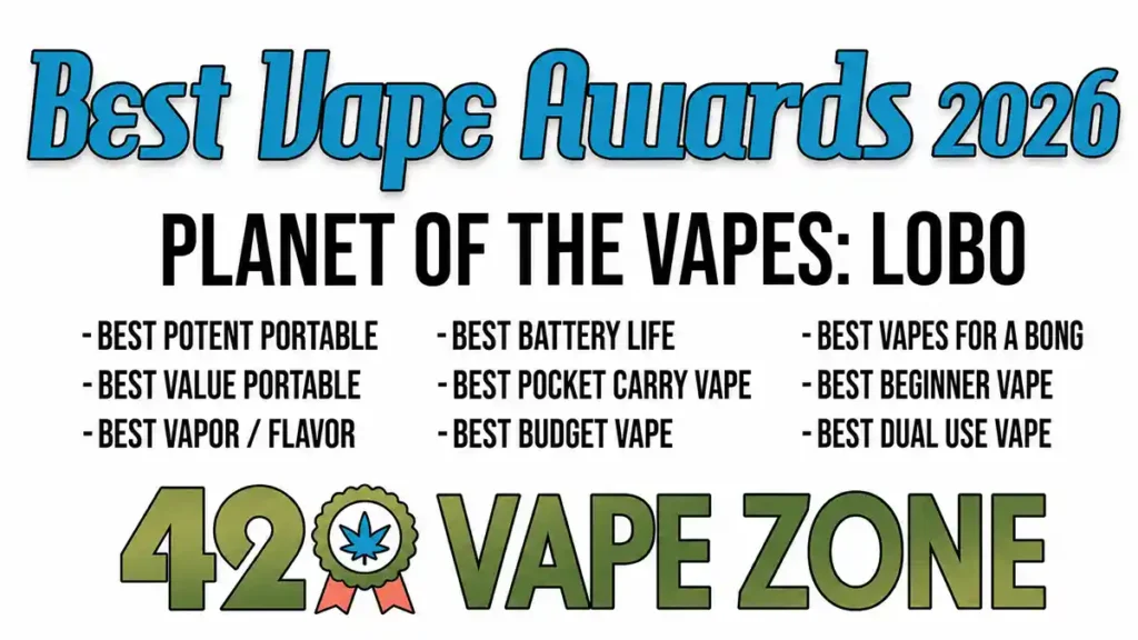 Lobo is named one of the best vaporizers of 2025 and 2026