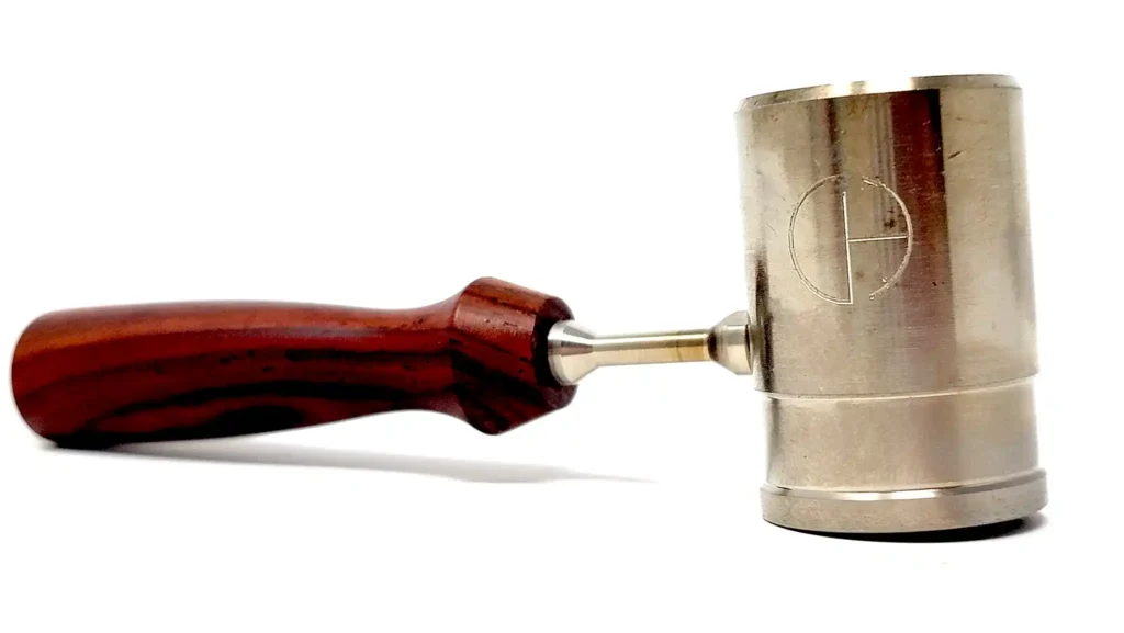 Mercury Cordless Ball Vape with a cocobolo handle
