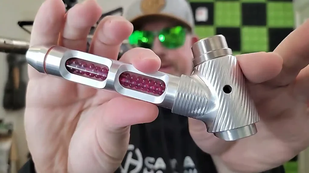 Cannabis Hardware's Haze Pipe is a dry pipe designed for its ball vapes