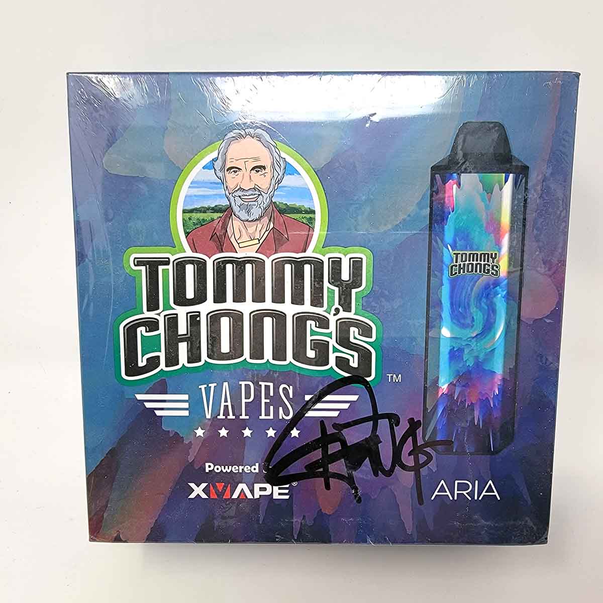 Signed Tommy Chong Aria