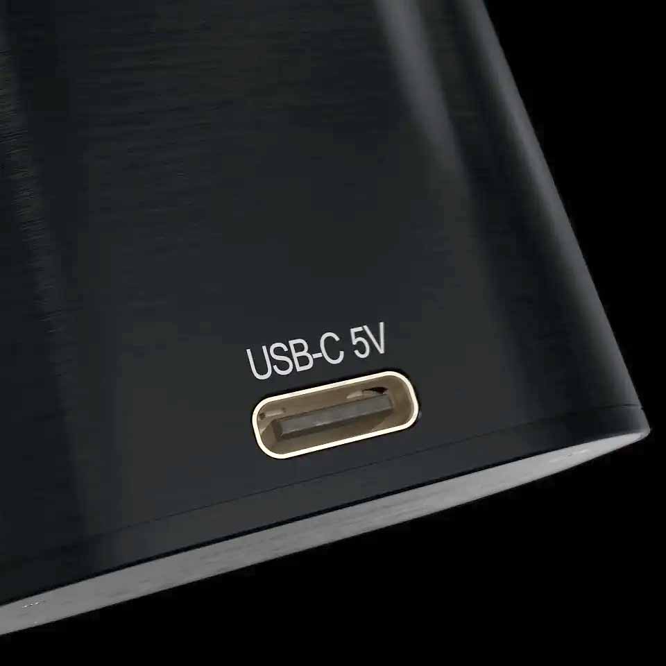 USB-C Charging is located on the back side of the Solo 3