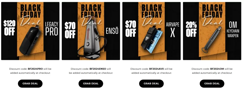 Airvape USA is discounting their store by 20%, including the Enso Hookah