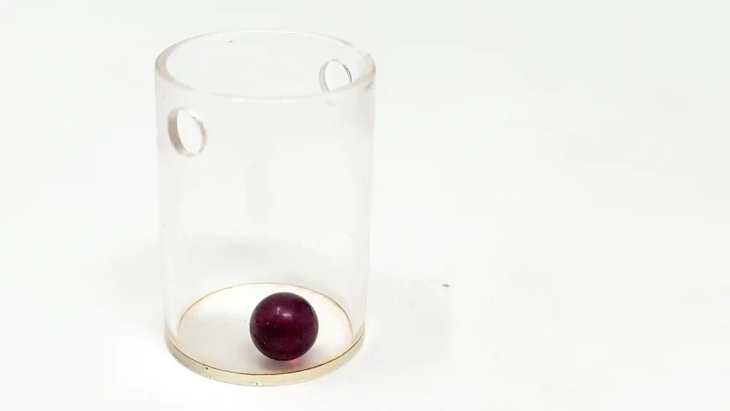 The Quartz Insert with a 9mm ruby terp pearl