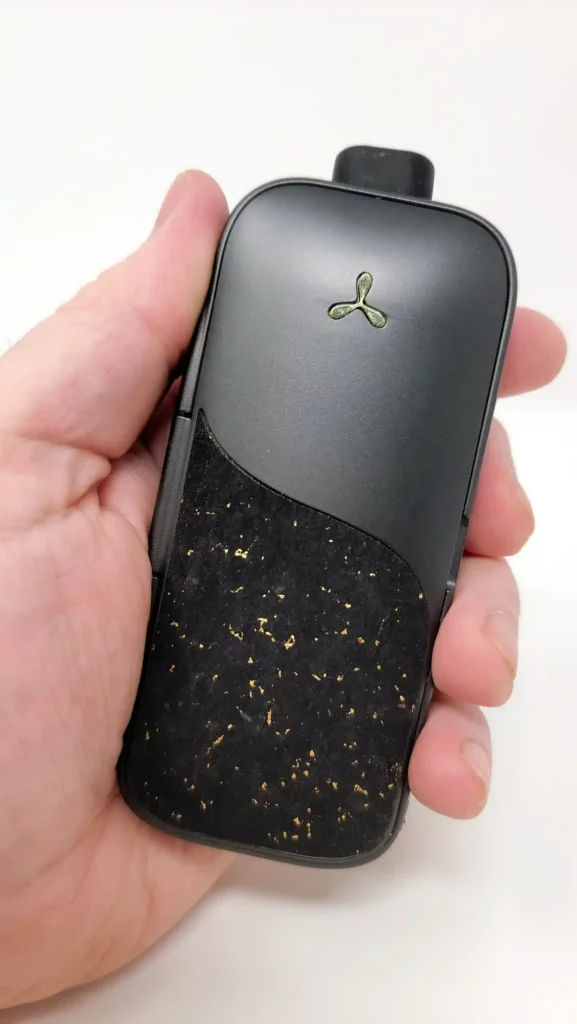 Airvape Legacy Pro 2 is a palm-sized dry herb vaporizer