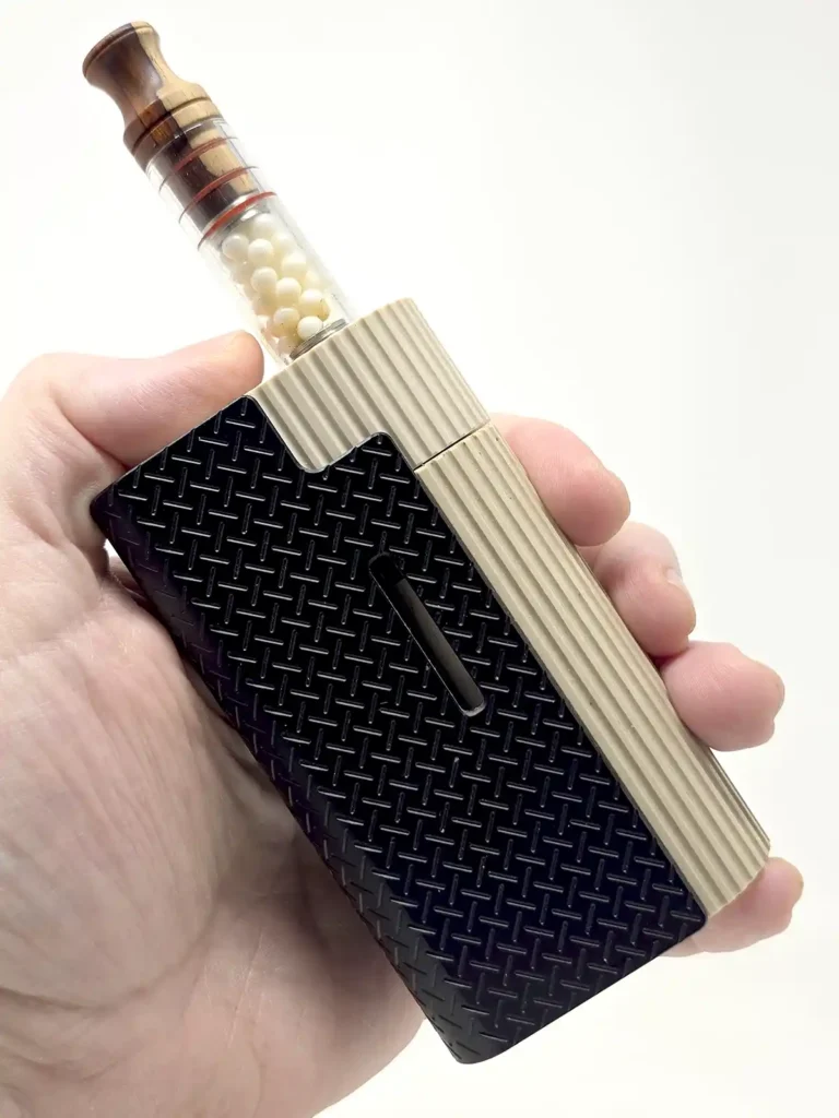 Frolic vaporizer with a glass cooling stem from 420TreeEnthusiast