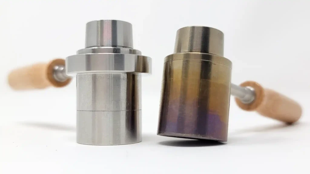 The SS WOHW next to the Ti version