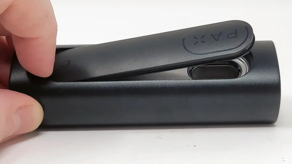 Pax Flow vaporizer is built different than other Pax vapes, its bowl is on the side 