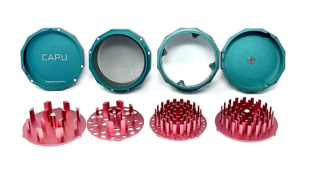 CAPU Weed Grinder in Watermelon