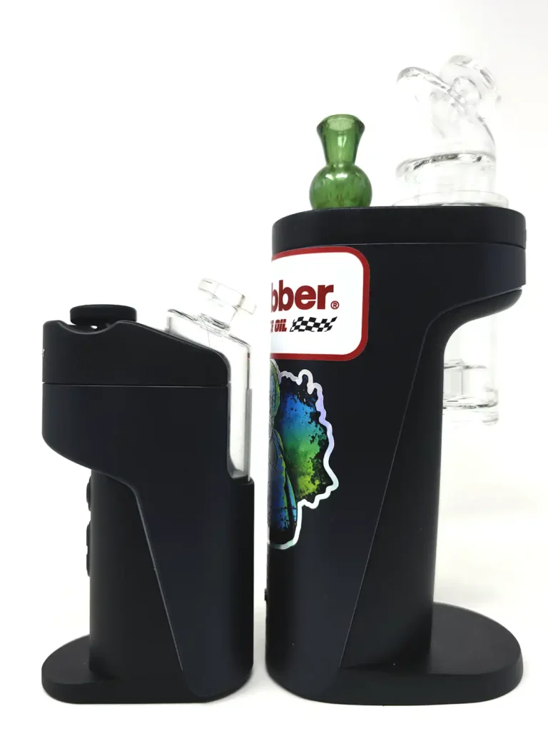 Dr Dabber Switch Go next to Switch 2